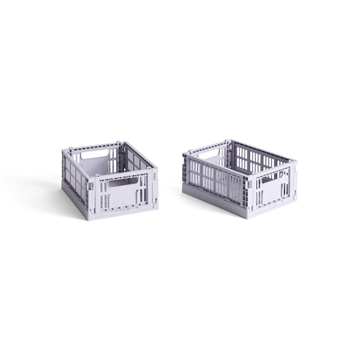 HAY Colour Crate Mini (2 stk.) - Lavender